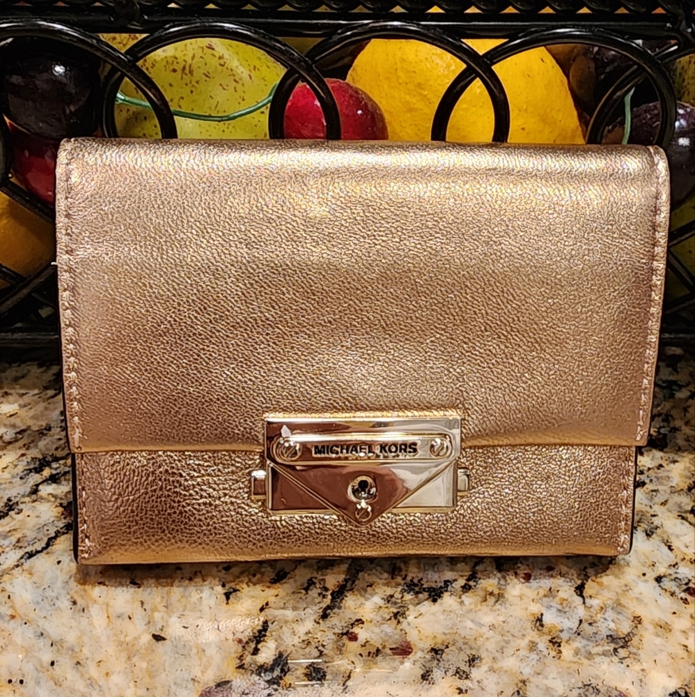 MICHAEL Kors mini wallet gold